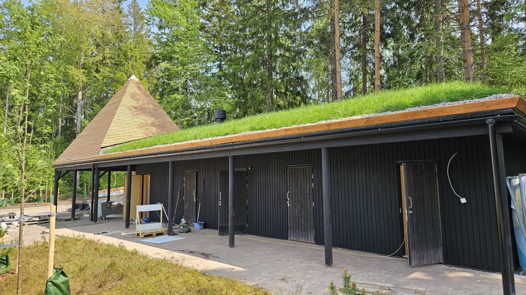 Kuusijärven pukuhuonerakennus